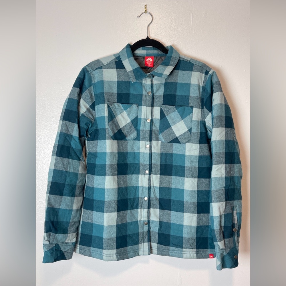 EMS W Timber Insulated Flannel Jacket Dragonfly Plaid Women’s M